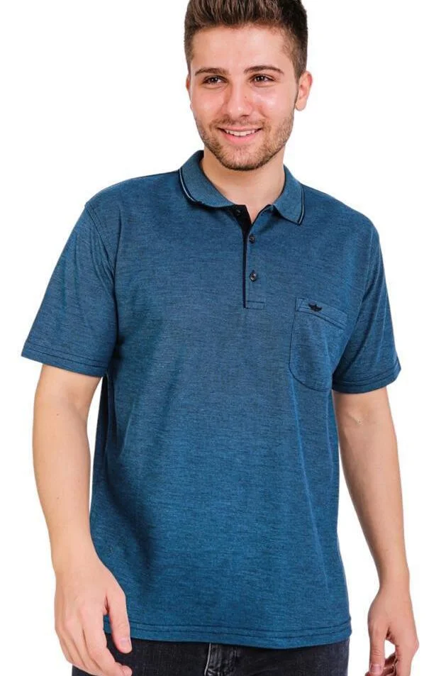 Φωτογραφία προϊόντος: Color Colucci POLO ΠΙΚΙΕ Κ.Μ. Τσέπη, ΠΕΤΡΟΛ