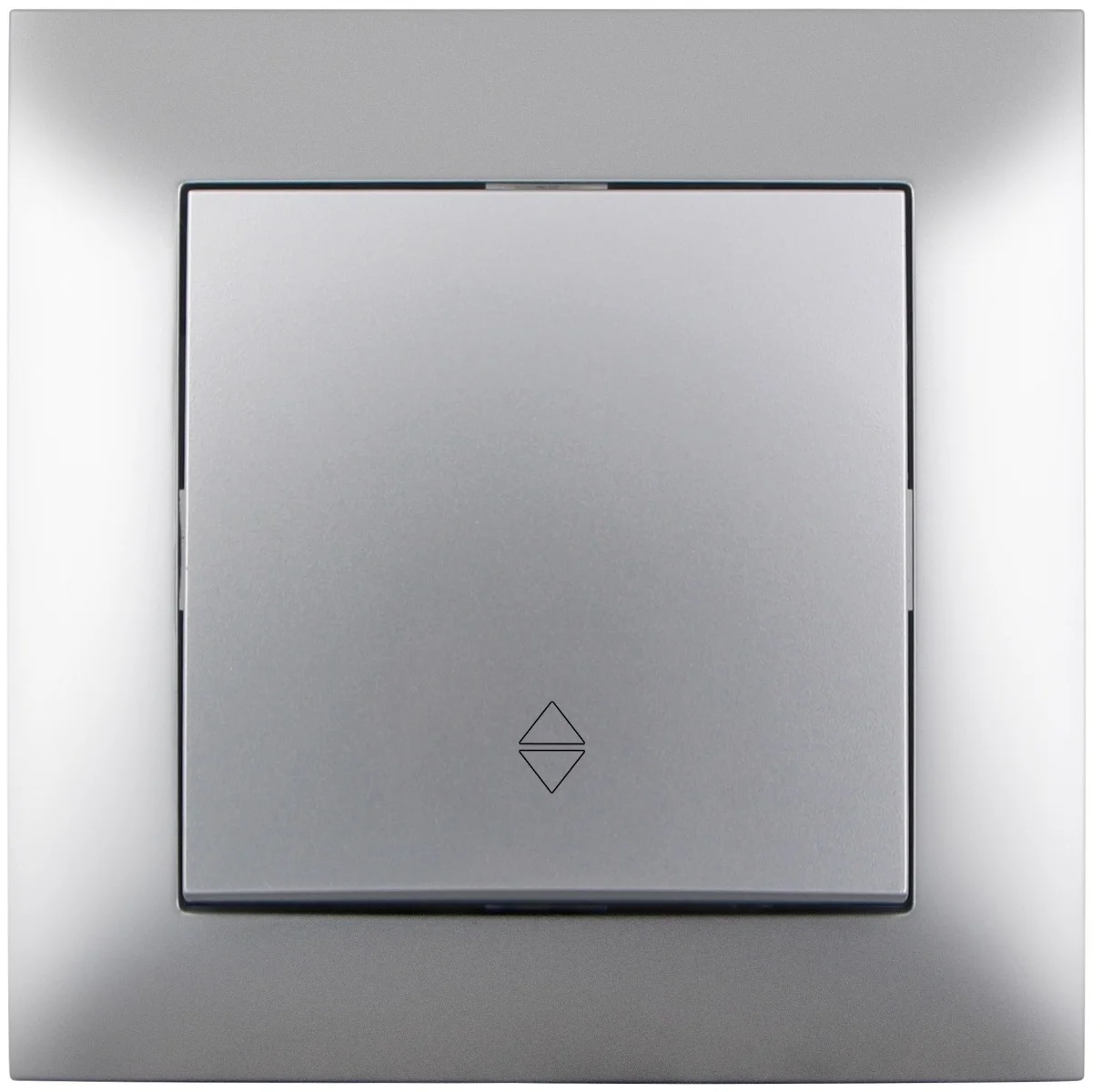 Φωτογραφία προϊόντος: Entac 106 Arnold Recessed alternative wall switch Silver