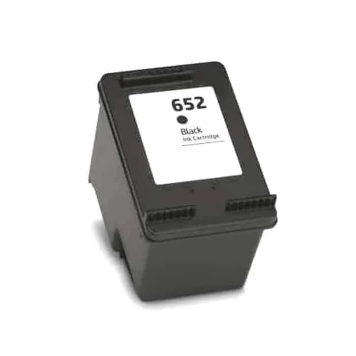 Φωτογραφία προϊόντος: Inkjet HP 652 BLACK ανακυκλωμενο (χρειαζεται να στειλετε αδειο δοχειο!!)