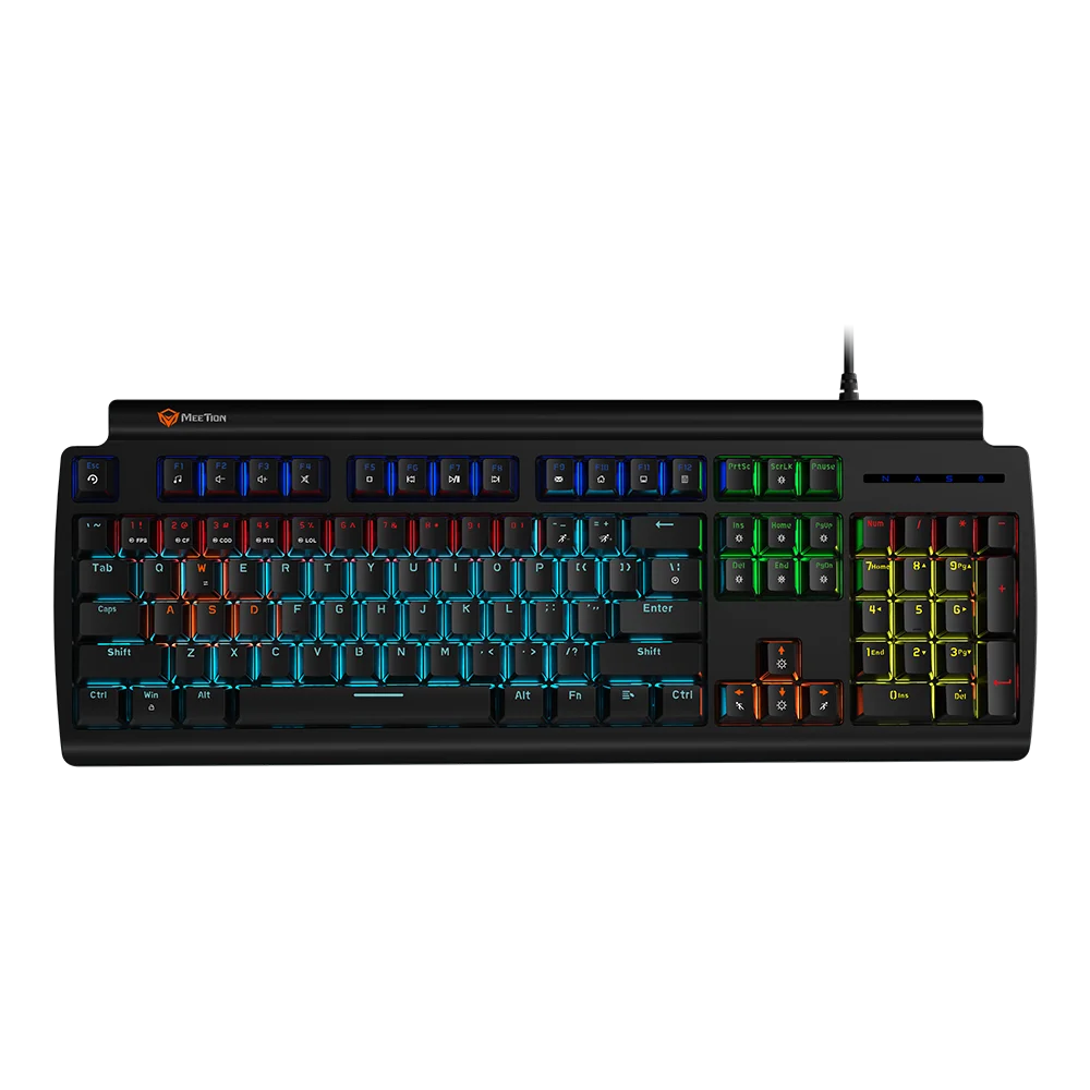 Φωτογραφία προϊόντος: Meetion MT-MK600MX Μηχανικό Gaming Πληκτρολόγιο / Μπλέ Διακόπτες / Μαύρο
