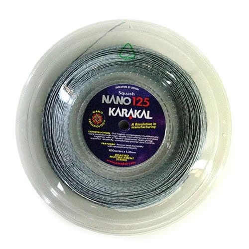 Φωτογραφία προϊόντος: Karakal Nano 125 Squash Χορδές 100M Coil