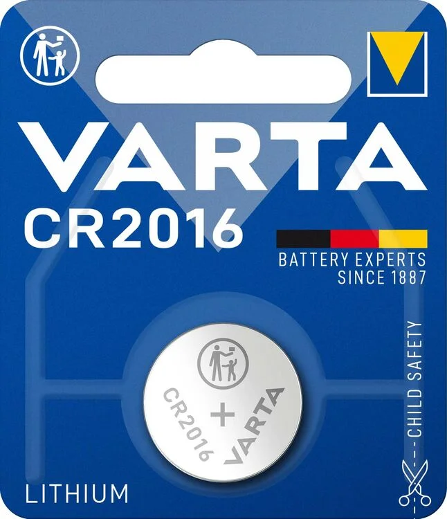 Φωτογραφία προϊόντος: Varta Κουμπί Λιθίου CR2016 (1τμχ)