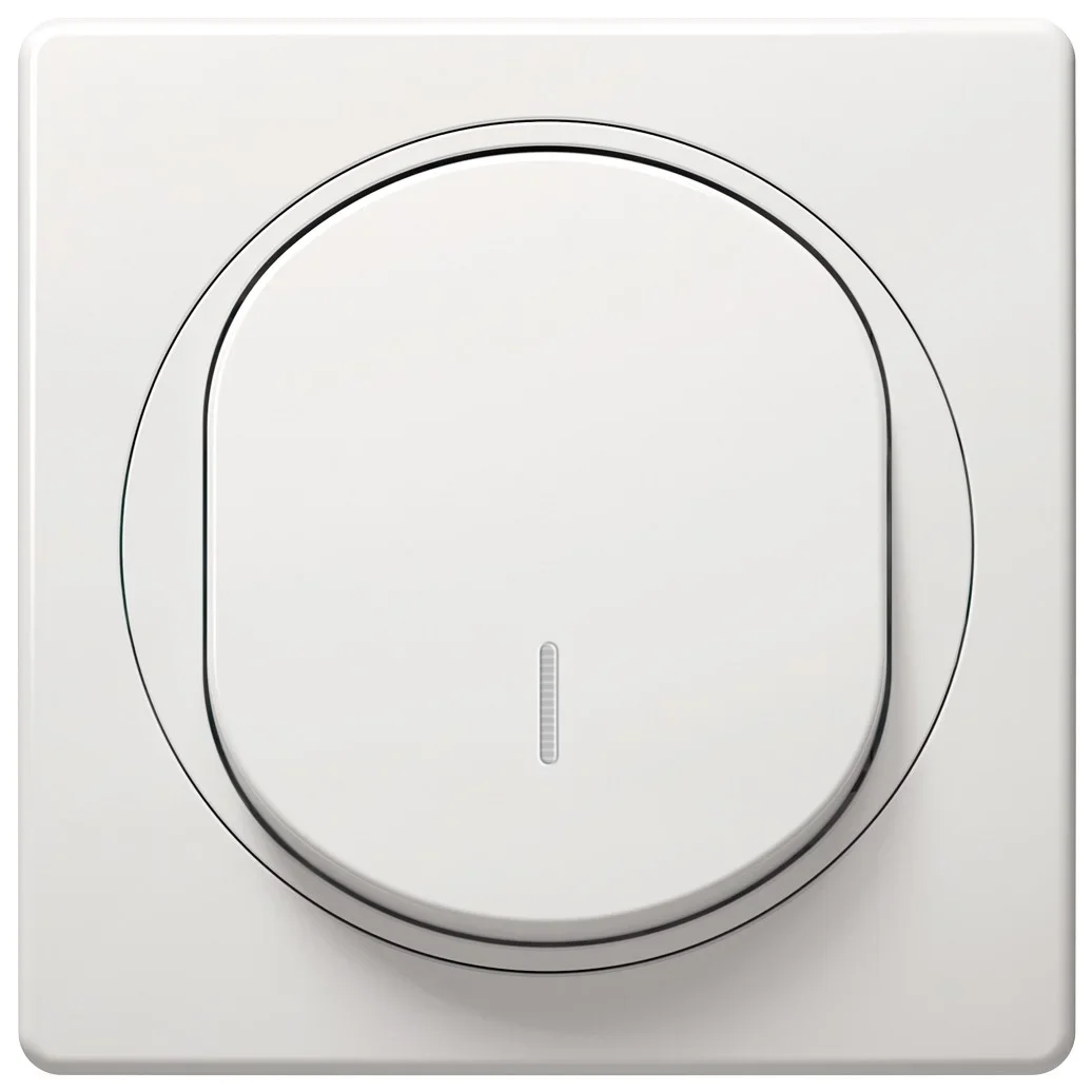 Φωτογραφία προϊόντος: EON 101 Single-pole switch with indication white E6191.00