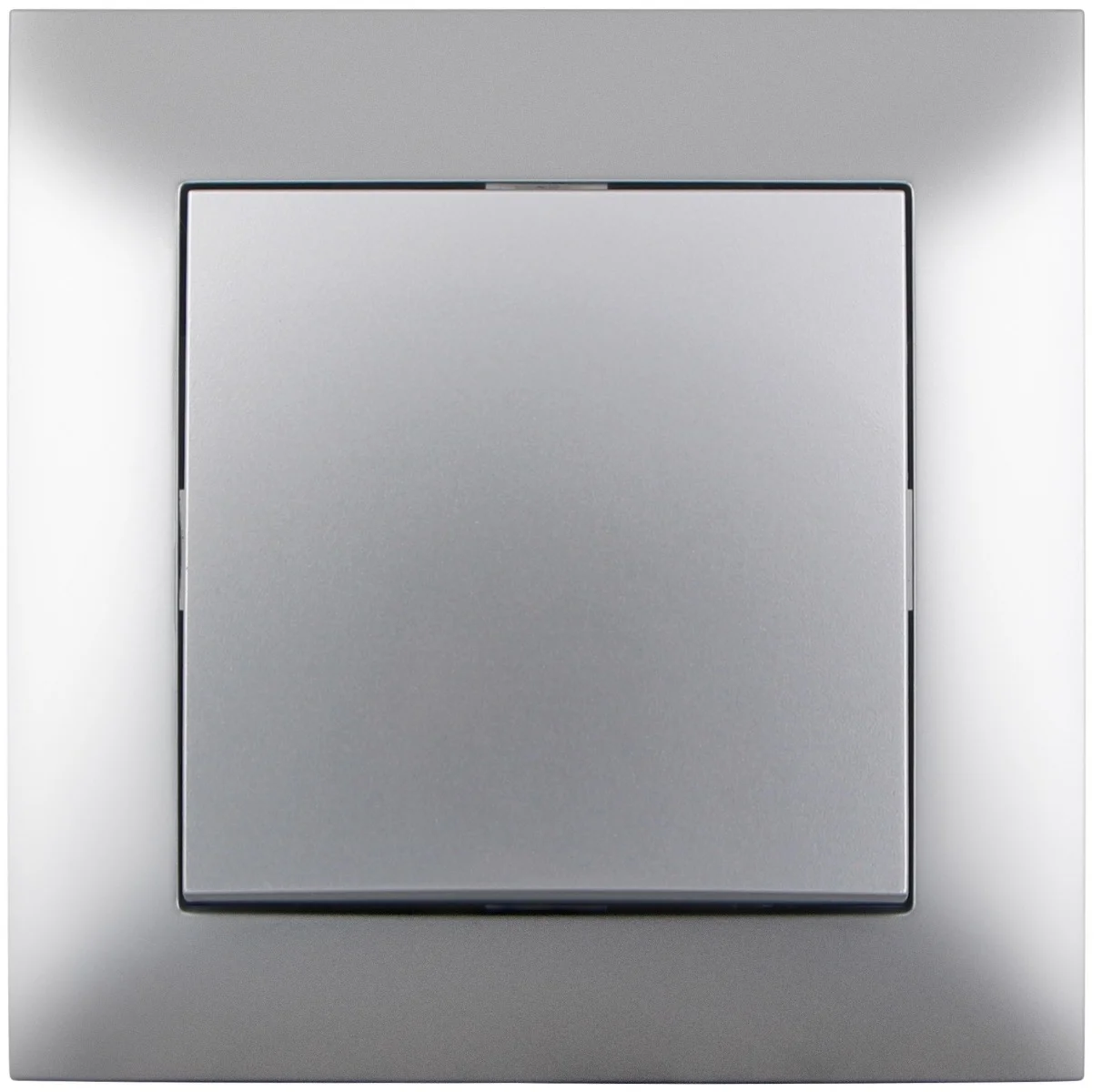 Φωτογραφία προϊόντος: Entac 101 Arnold Recessed wall switch single-pole Silver