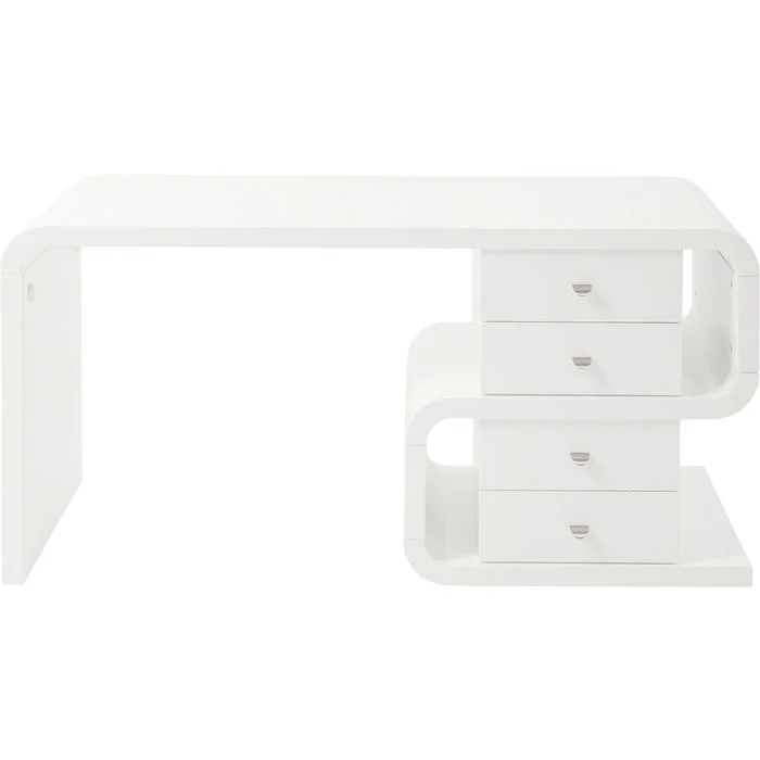 Φωτογραφία προϊόντος: KARE Γραφείο White Club Snake Λευκό 70x150x76εκ - Λευκό - 70Μx150Πx76Υ