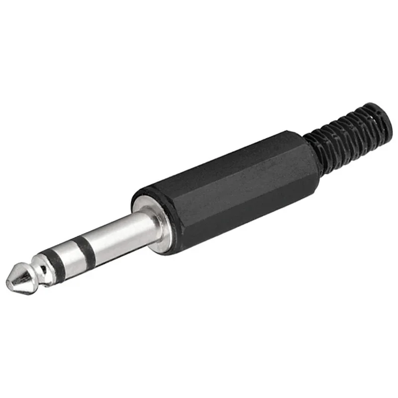 Φωτογραφία προϊόντος: OEM Φίς 6.35mm Πλαστικό Stereo