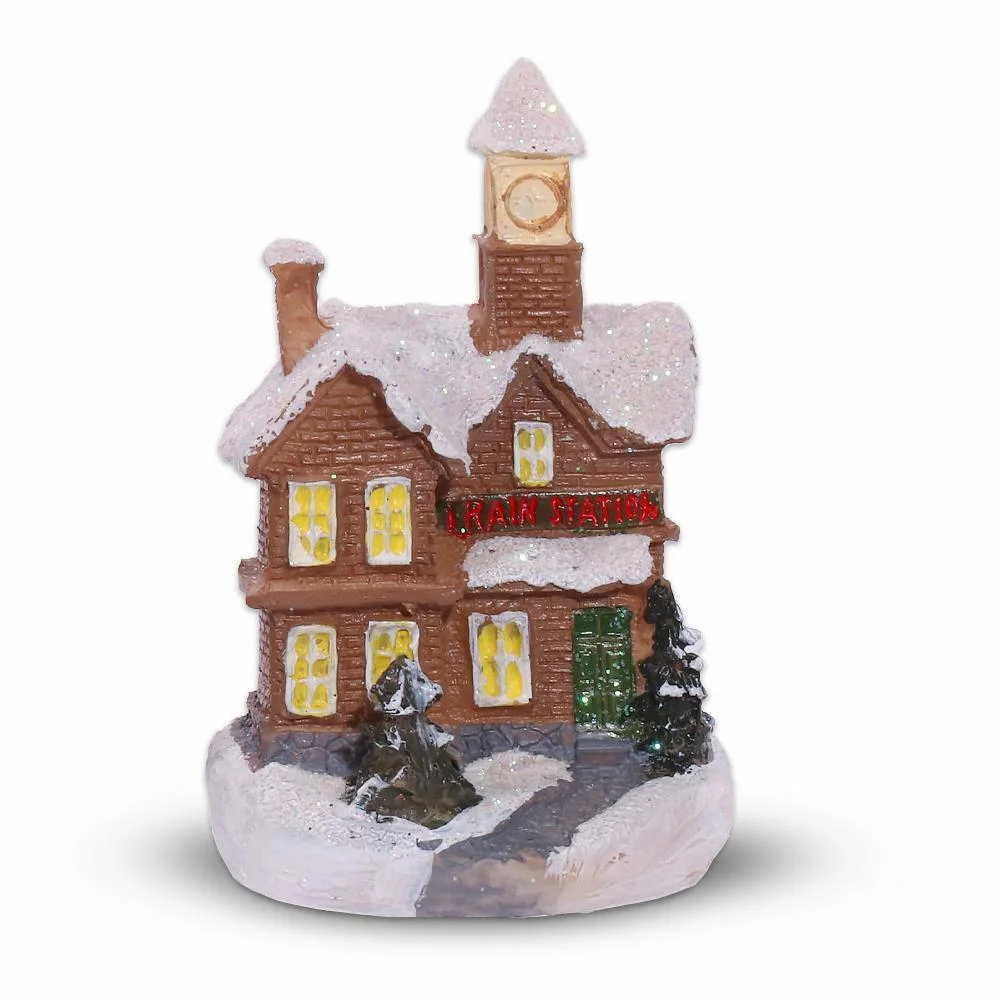 Φωτογραφία προϊόντος: Artezan Christmas LED Table Top House Decoration Brown 10*6cm