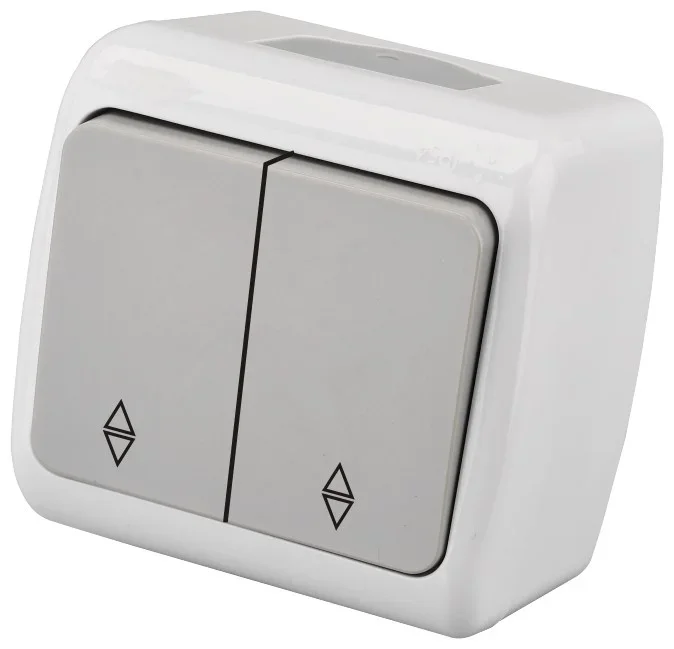 Φωτογραφία προϊόντος: Entac 106+6 Stephan surface mounted alternative switch IP54