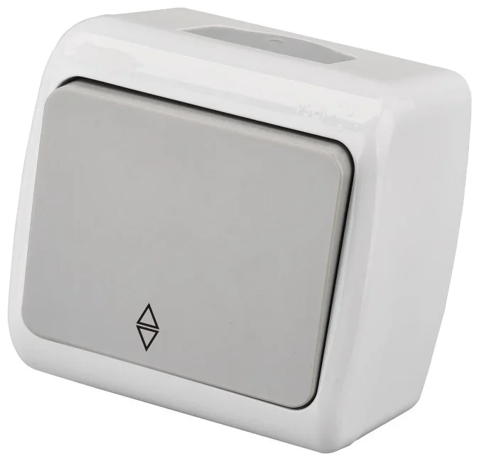 Φωτογραφία προϊόντος: Entac 106 Stephan surface mounted alternative wall switch IP54