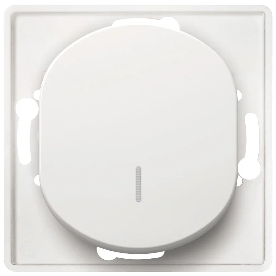 Φωτογραφία προϊόντος: EON E6191.0 Single-pole switch with indication without cover frame white