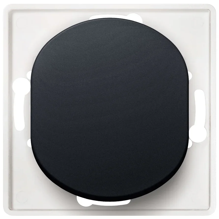 Φωτογραφία προϊόντος: EON E608.E1 Cross-switch without cover frame, soft-touch black