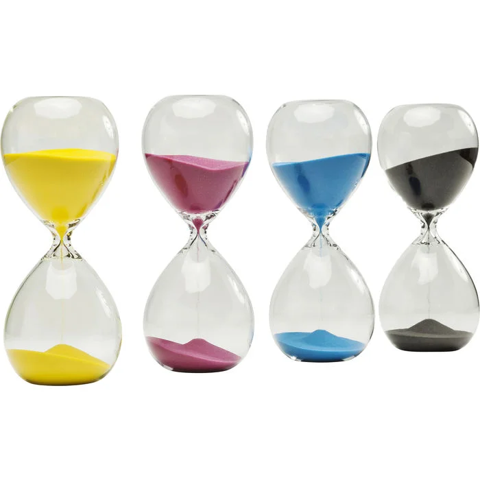 Φωτογραφία προϊόντος: KARE Κλεψύδρα Timer Γυάλινη Ασορτί 8,2x8,2x20 εκ. - Μαύρο - 8Μx8Πx20Υ