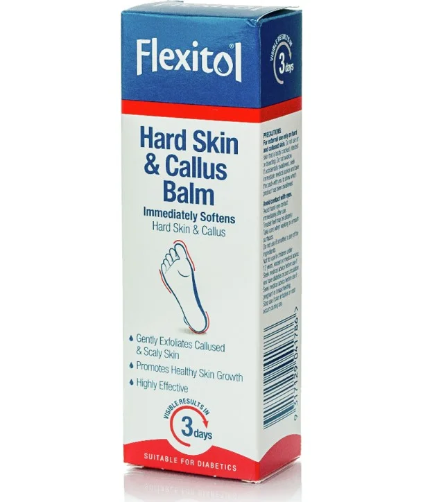 Φωτογραφία προϊόντος: Flexitol Κρέμα για την Απομάκρυνση των Κάλων Hard Skin + Callus Balm 56gr