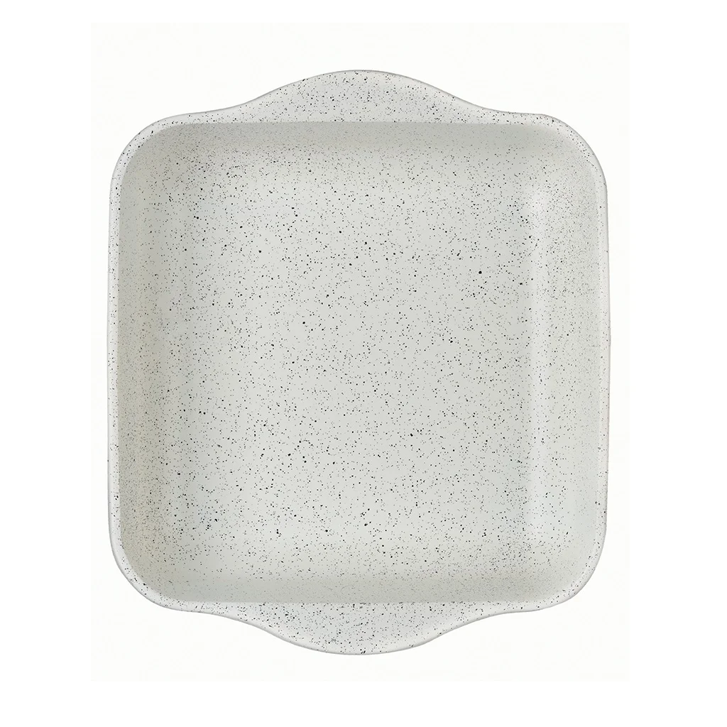 Φωτογραφία προϊόντος: UP.OR. BORCAM NON-STICK WHITE SQ. TRAY TEMP. 1950CC 25,6X22X5,93 P/210 GB1.OB6 (smC)