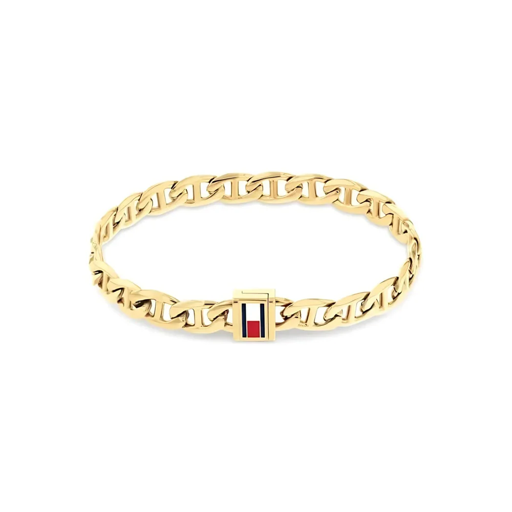 Φωτογραφία προϊόντος: ΤOMMY HILFIGER Ανδρικό Βραχιόλι Από Επιχρυσωμένο Ανοξείδωτο Ατσάλι 2790646