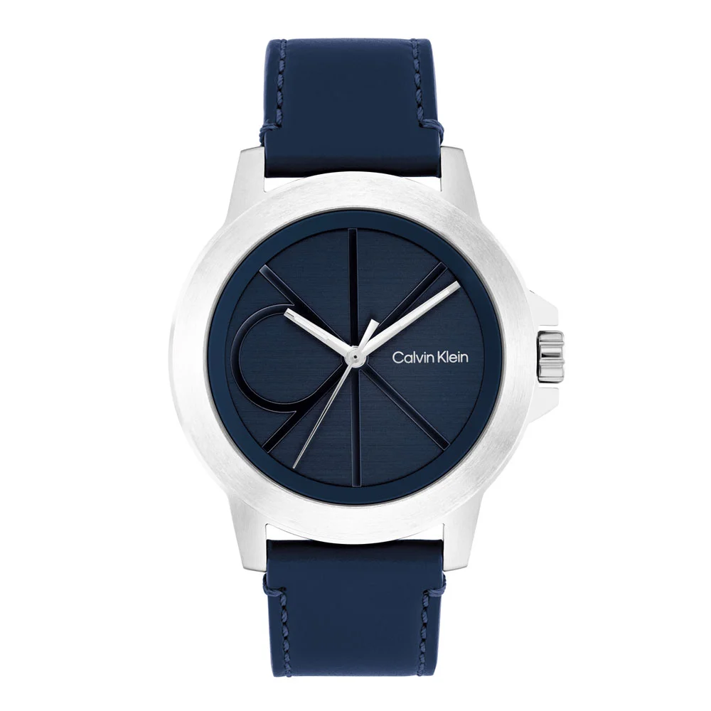 Φωτογραφία προϊόντος: CALVIN KLEIN Reset Blue Leather Strap 25200526