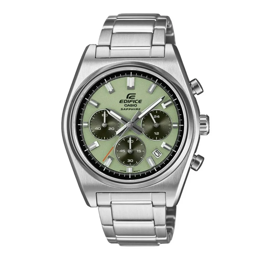 Φωτογραφία προϊόντος: CASIO Edifice Chronograph Silver Stainless Steel Bracelet EFB-730D-3AVUEF