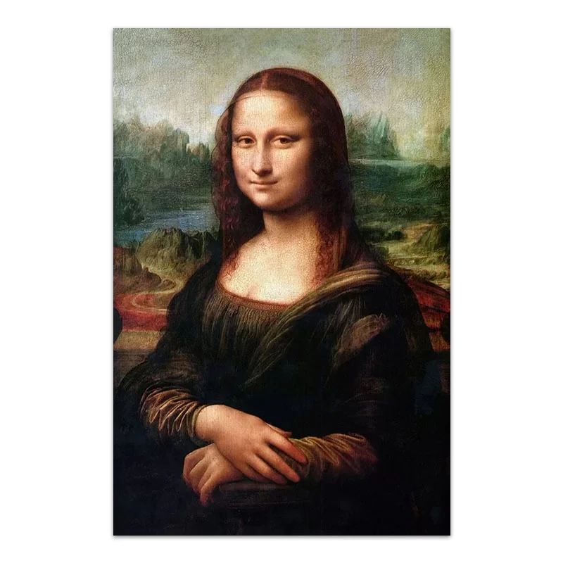 Φωτογραφία προϊόντος: Πίνακας σε καμβά "Mona Lisa" Megapap ψηφιακής εκτύπωσης 70x100x3εκ.