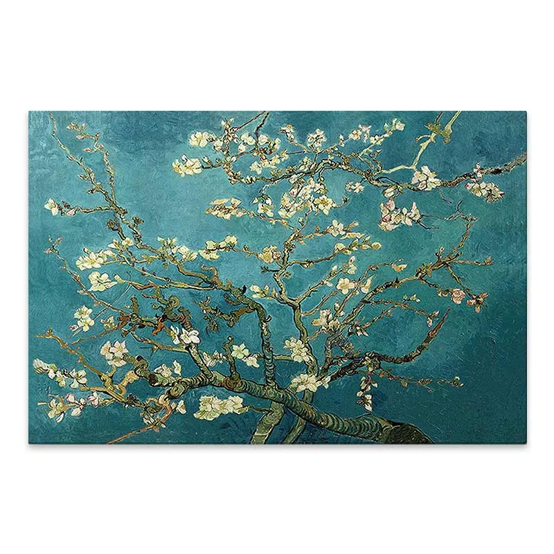 Φωτογραφία προϊόντος: Πίνακας σε καμβά "Blooming Flowers" Megapap ψηφιακής εκτύπωσης 140x100x3εκ.
