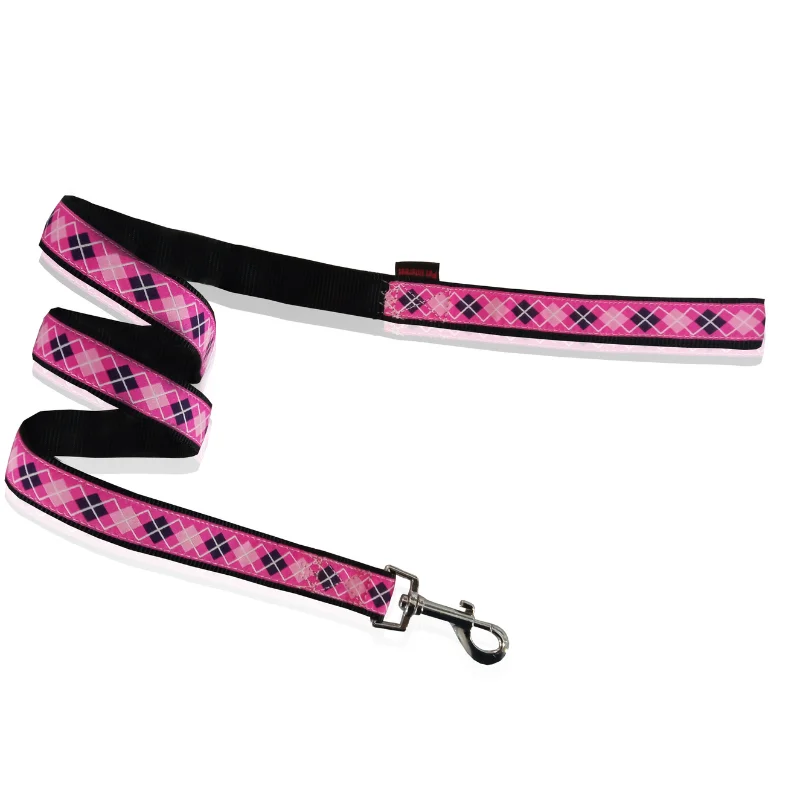Φωτογραφία προϊόντος: DOG LEASH ROMB PINK L 2.5 X 120CM