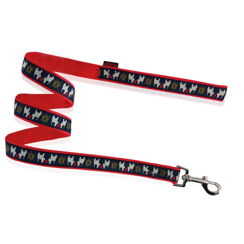 Φωτογραφία προϊόντος: DOG LEASH DOGS IN LOVE NAVY M 2 X 120CM