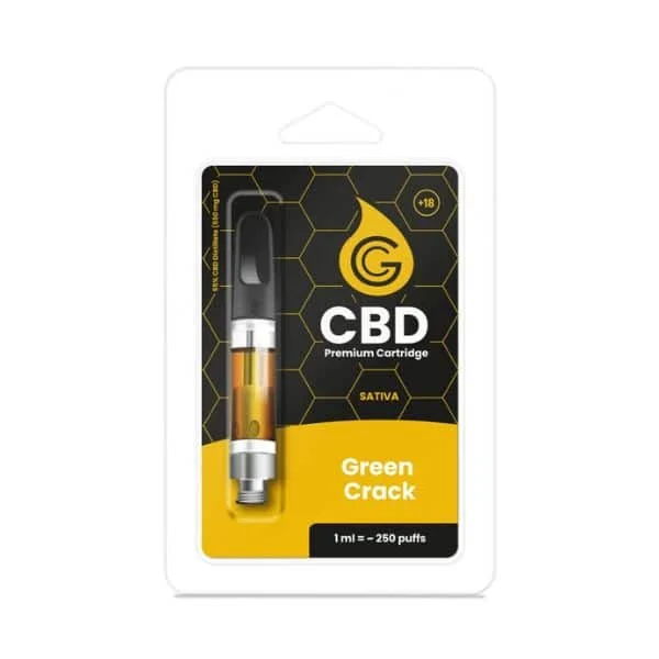 Φωτογραφία προϊόντος: 55% CBD Cartridge - Green Crack 1ml