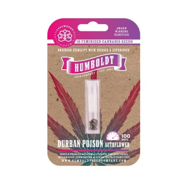 Φωτογραφία προϊόντος: DURBAN POISON AUTOFLOWER (Humboldt Seed Company)