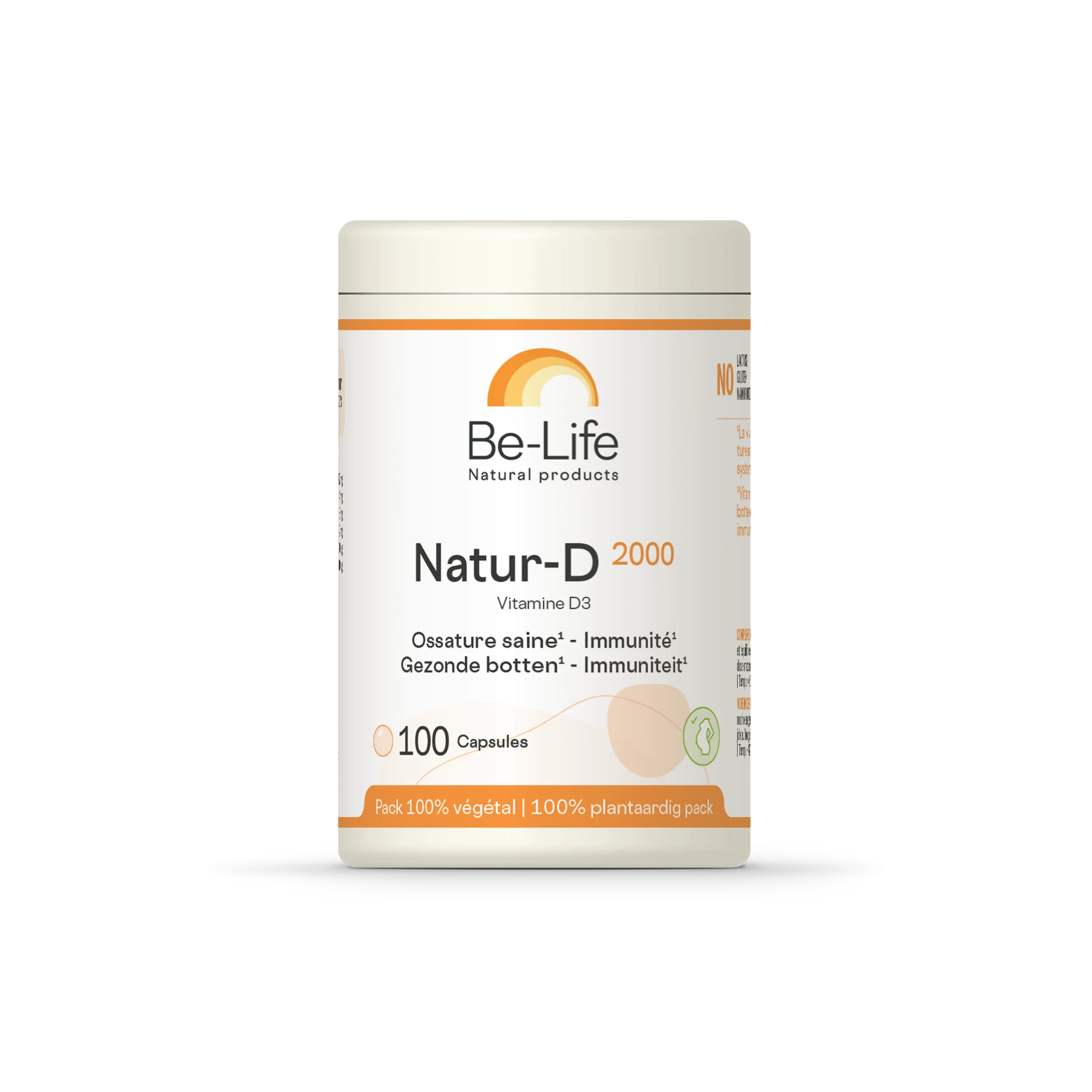 Φωτογραφία προϊόντος: Be-Life Natur-D 2000, 100 κάψουλες