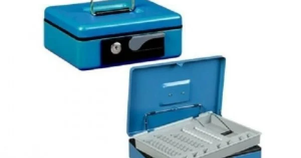 Φωτογραφία προϊόντος: ΧΡΗΜΑΤΟΚΙΒΩΤΙΟ KOALA DELUXE 3414BL 23X18.5X8εκ. ΜΠΛΕ