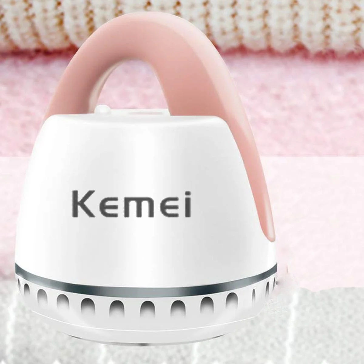 Φωτογραφία προϊόντος: Kemei RF-1805 Επαναφορτιζόμενος Αποχνουδωτής Λευκός