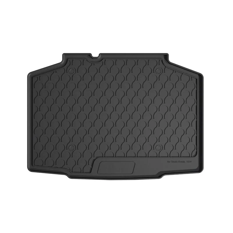 Φωτογραφία προϊόντος: SKODA KAMIQ 5D 12/19+ Σκάφη πίσω Trunkmat με υποδοχή για προέκταση L2519.8+L2519.9