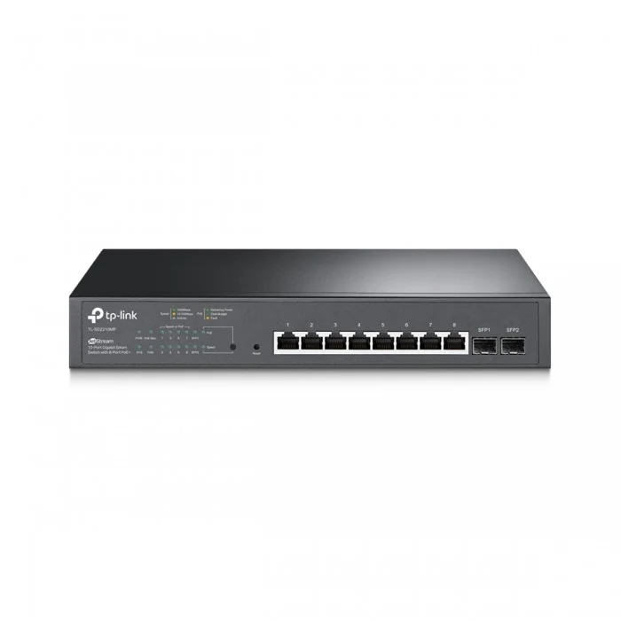 Φωτογραφία προϊόντος: TP-Link TL-SG2210MP JetStream 10-Port Gigabit Smart Switch with 8-Port PoE+