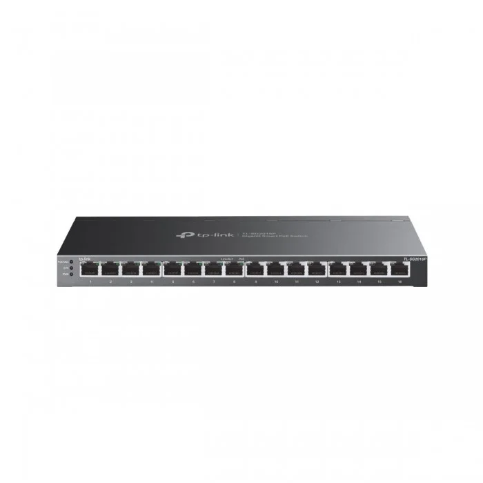 Φωτογραφία προϊόντος: TP-Link TL-SG2016P JetStream 16-Port Gigabit Smart Switch with 8-Port PoE+