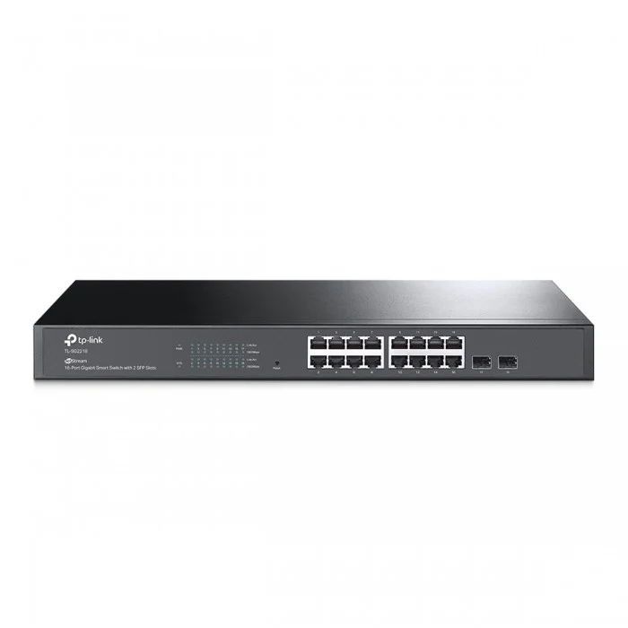 Φωτογραφία προϊόντος: TP-Link JetStream 16-Port Gigabit Smart Switch with 2 Gigabit SFP Slots - TL-SG2218