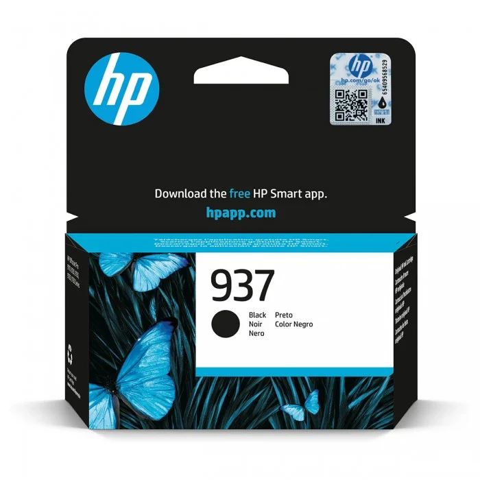 Φωτογραφία προϊόντος: Hewlett Packard HP 937 Black Original Ink Cartridge