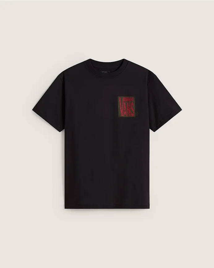 Φωτογραφία προϊόντος: VANS STRETCH STACK CRACKLE TEE VN000SWEBLK BLACK