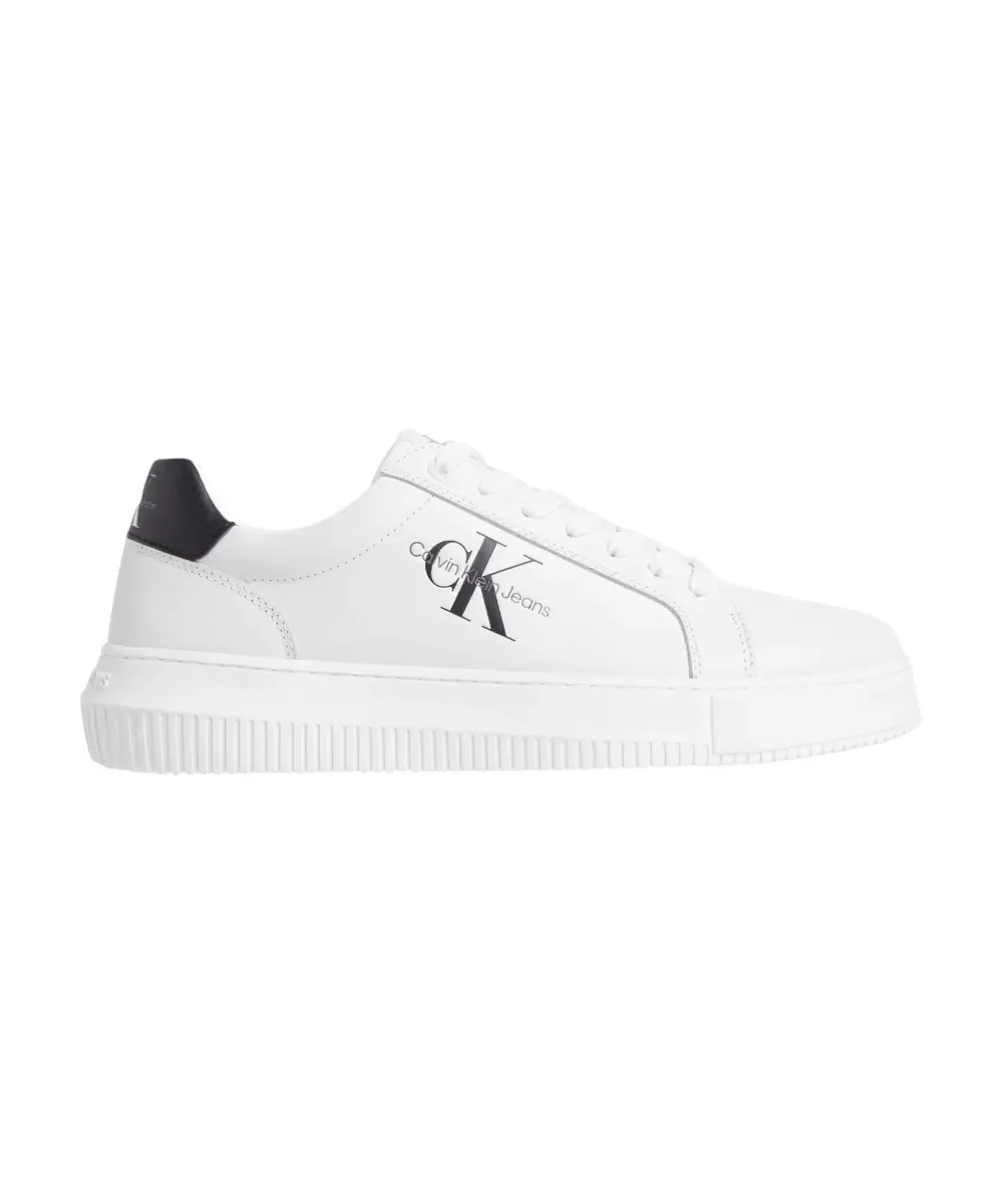 Φωτογραφία προϊόντος: Calvin Klein - Cupsole Mono Lth Ανδρικά Chunky Sneakers YM0YM00681-0LD Λευκό