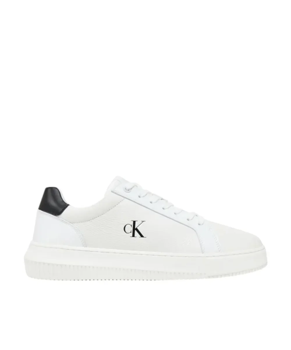 Φωτογραφία προϊόντος: Calvin Klein - Ανδρικά Sneakers Chunky Cupsole Leather YM0YM01198-01W Λευκό