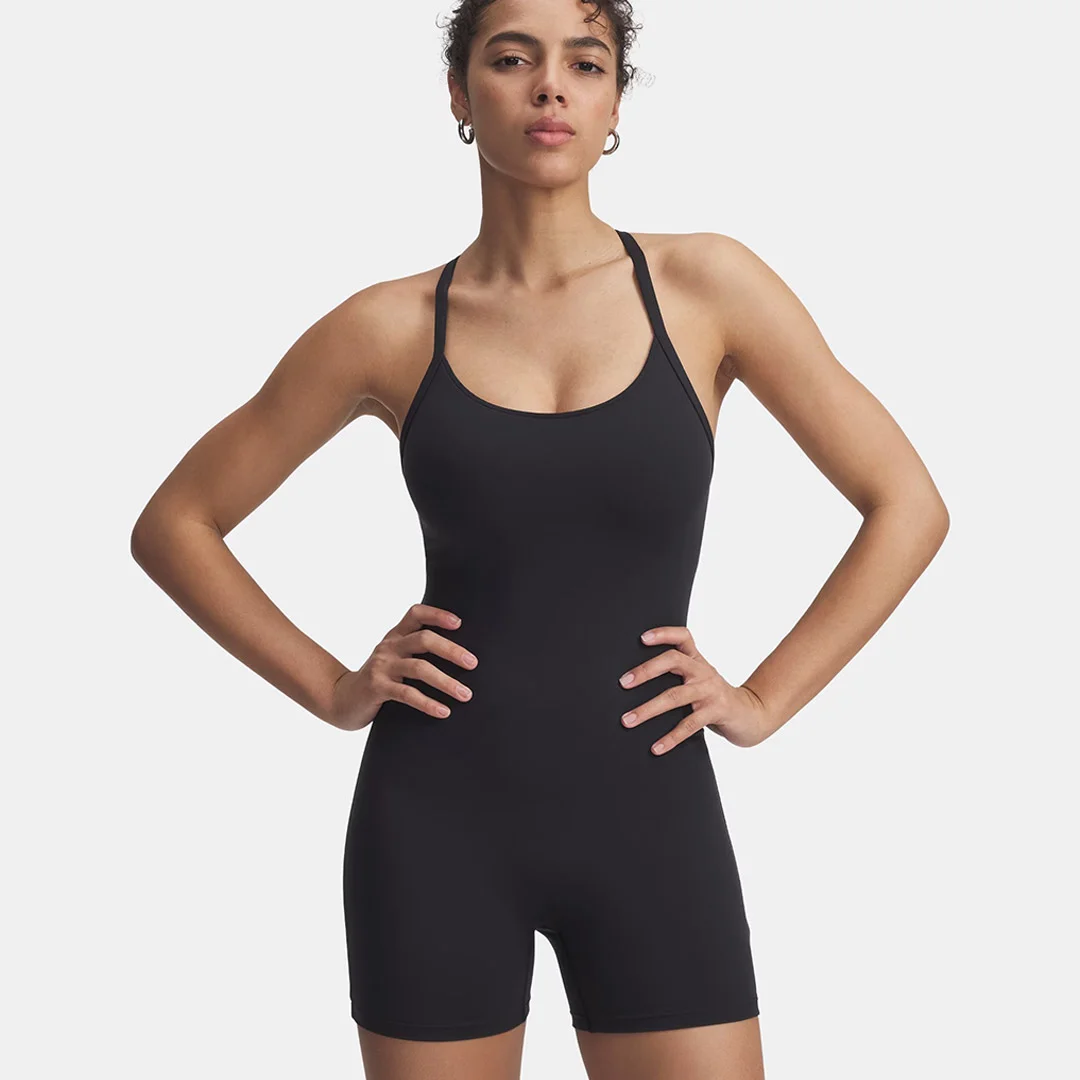 Φωτογραφία προϊόντος: under armour UA W Motion Shorts Bodysuit (6007876-001) ΣΟΡΤΣ ΟΛΟΣΩΜΟ