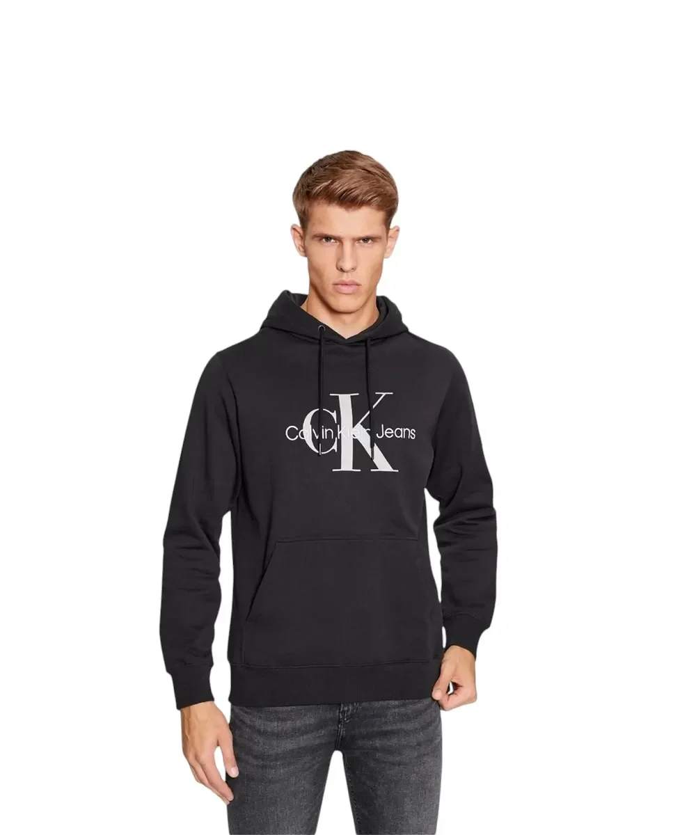 Φωτογραφία προϊόντος: Calvin Klein - Ανδρικό Seasonal Monogram Φούτερ J30J320805-0GR Μαύρο