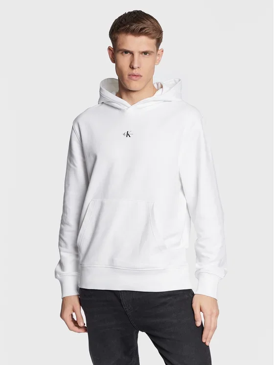Φωτογραφία προϊόντος: Calvin Klein - Φούτερ Με Κουκούλα J30J322535-YBI Λευκό