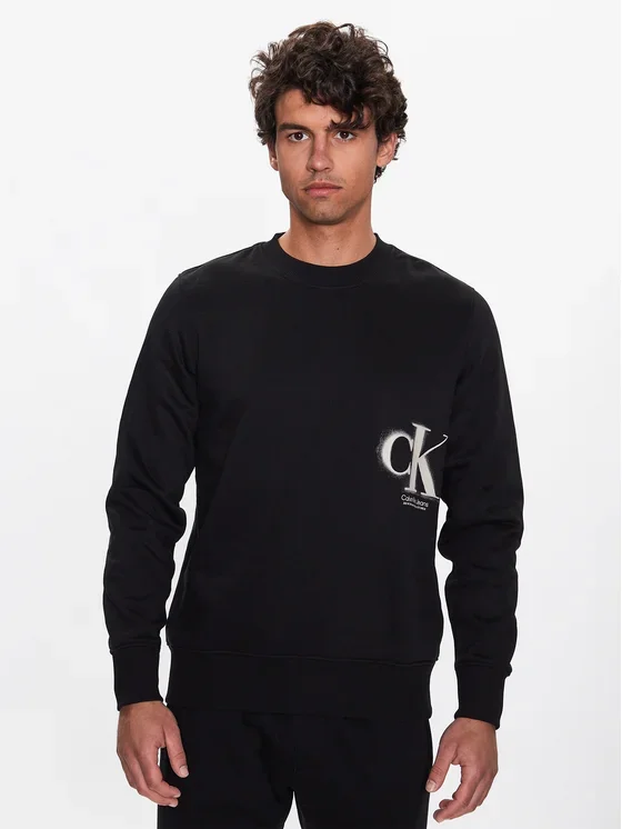 Φωτογραφία προϊόντος: Calvin Klein - Ανδρικό Φούτερ J30J322885-BEH Μαύρο