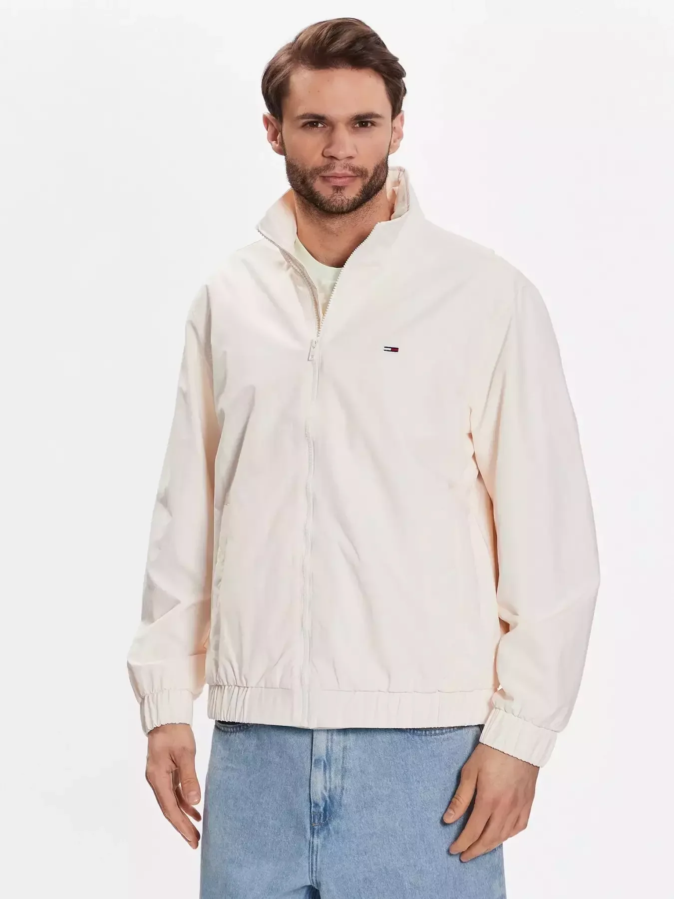 Φωτογραφία προϊόντος: Tommy Hilfiger - Ανδρικό Μπουφάν Αντιανεμικό DM0DM15916-YBH Εκρού