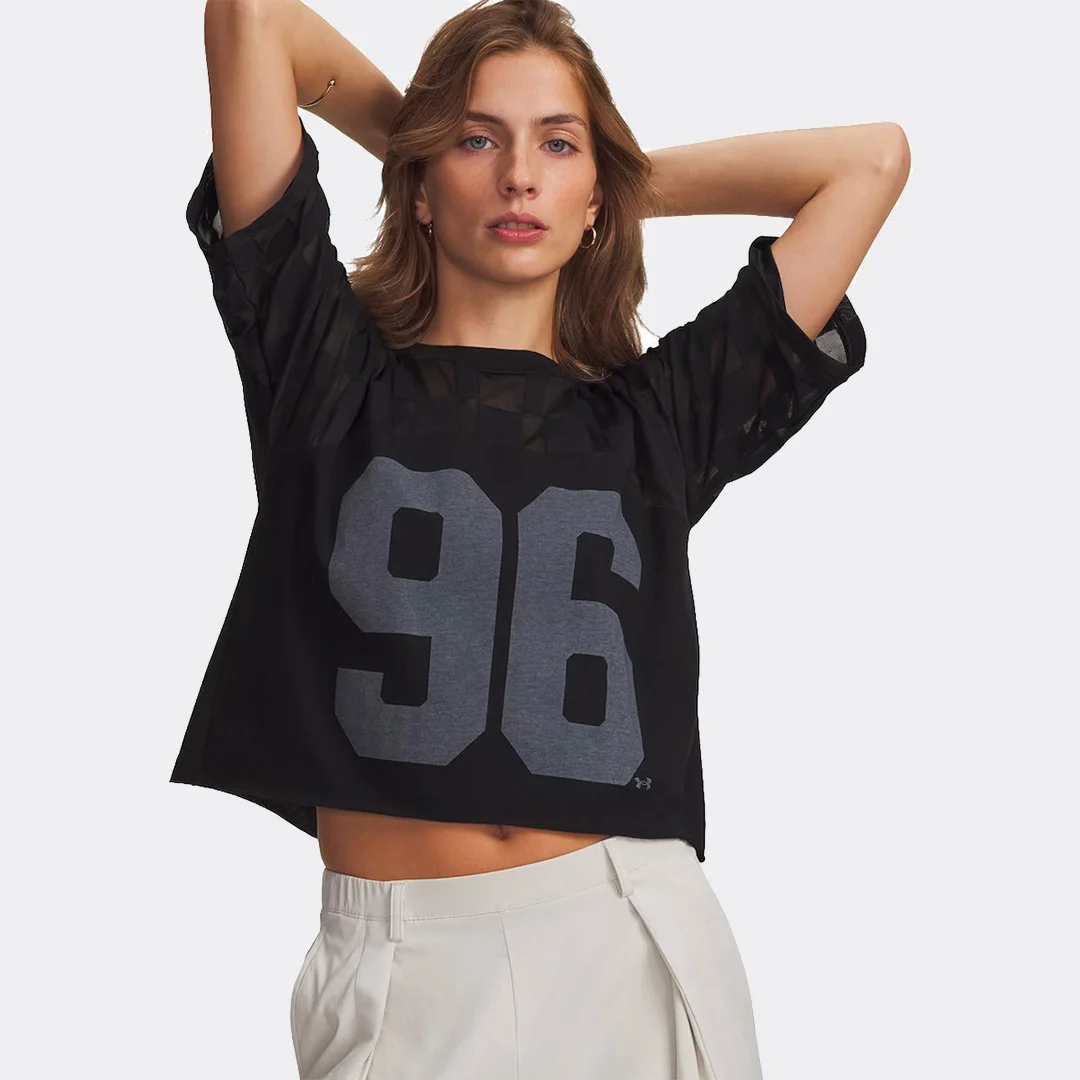 Φωτογραφία προϊόντος: Under Armour Burnout 96 T-Shirt - Black/Grey