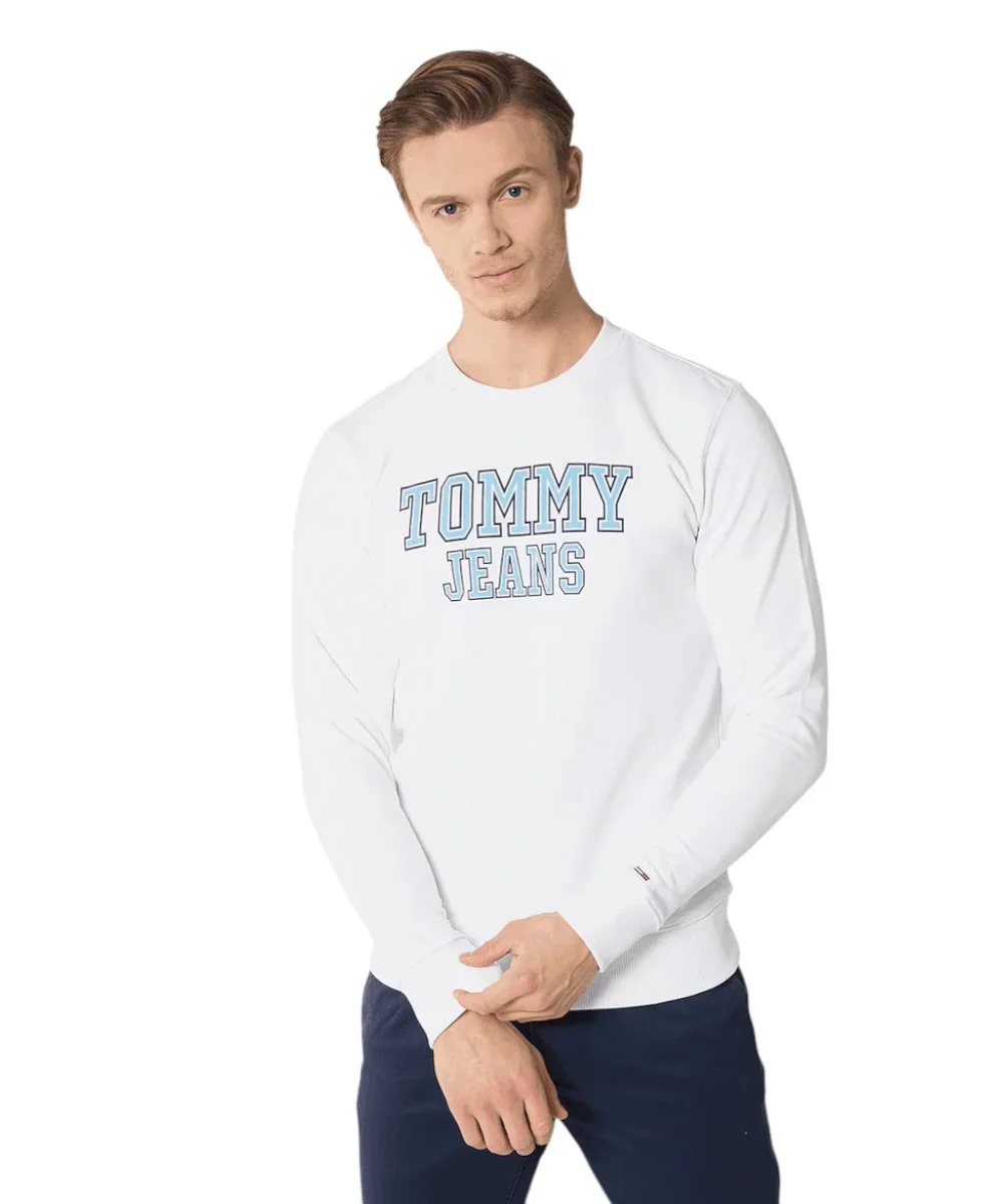 Φωτογραφία προϊόντος: Tommy Hilfiger - Ανδρικό Φούτερ Regular Fit DM0DM16366-YBR Λευκό