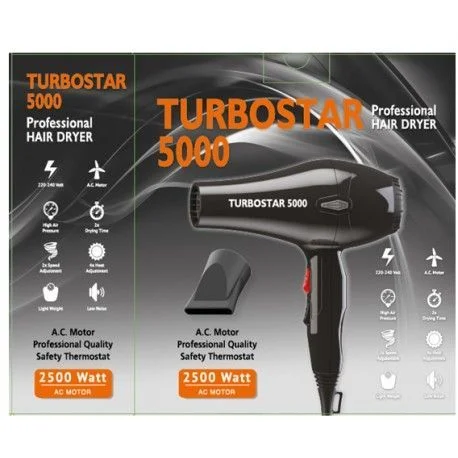 Φωτογραφία προϊόντος: ΣΕΣΟΥΑΡ TURBOSTAR 5000 ΜΑΥΡΟ-2500W