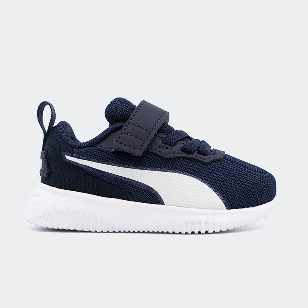 Φωτογραφία προϊόντος: 195564-09 - PUMA FLYER FLEX AC INFANT SHOES NAVY / WHITE Color