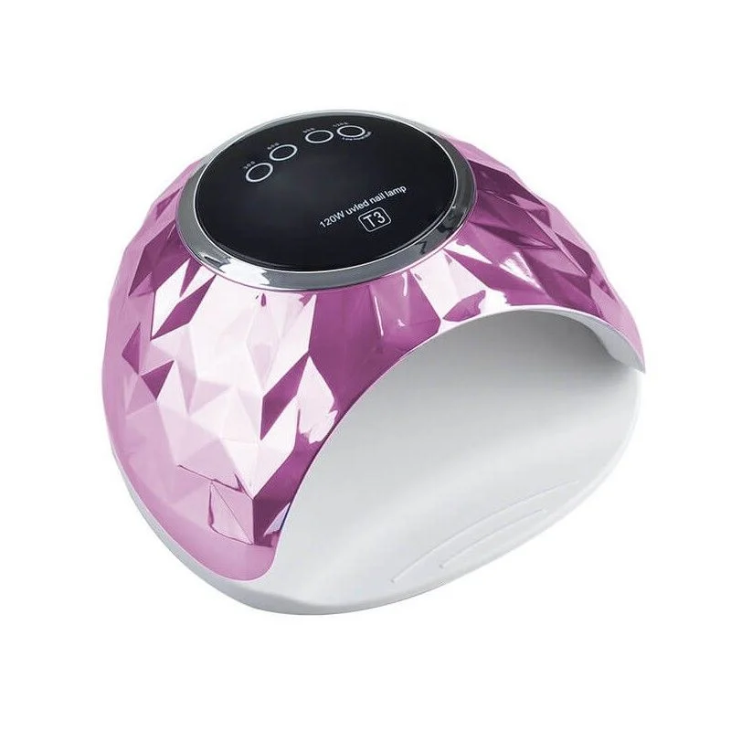 Φωτογραφία προϊόντος: Φουρνάκι Νυχιών T3 Pink UV / LED 120W