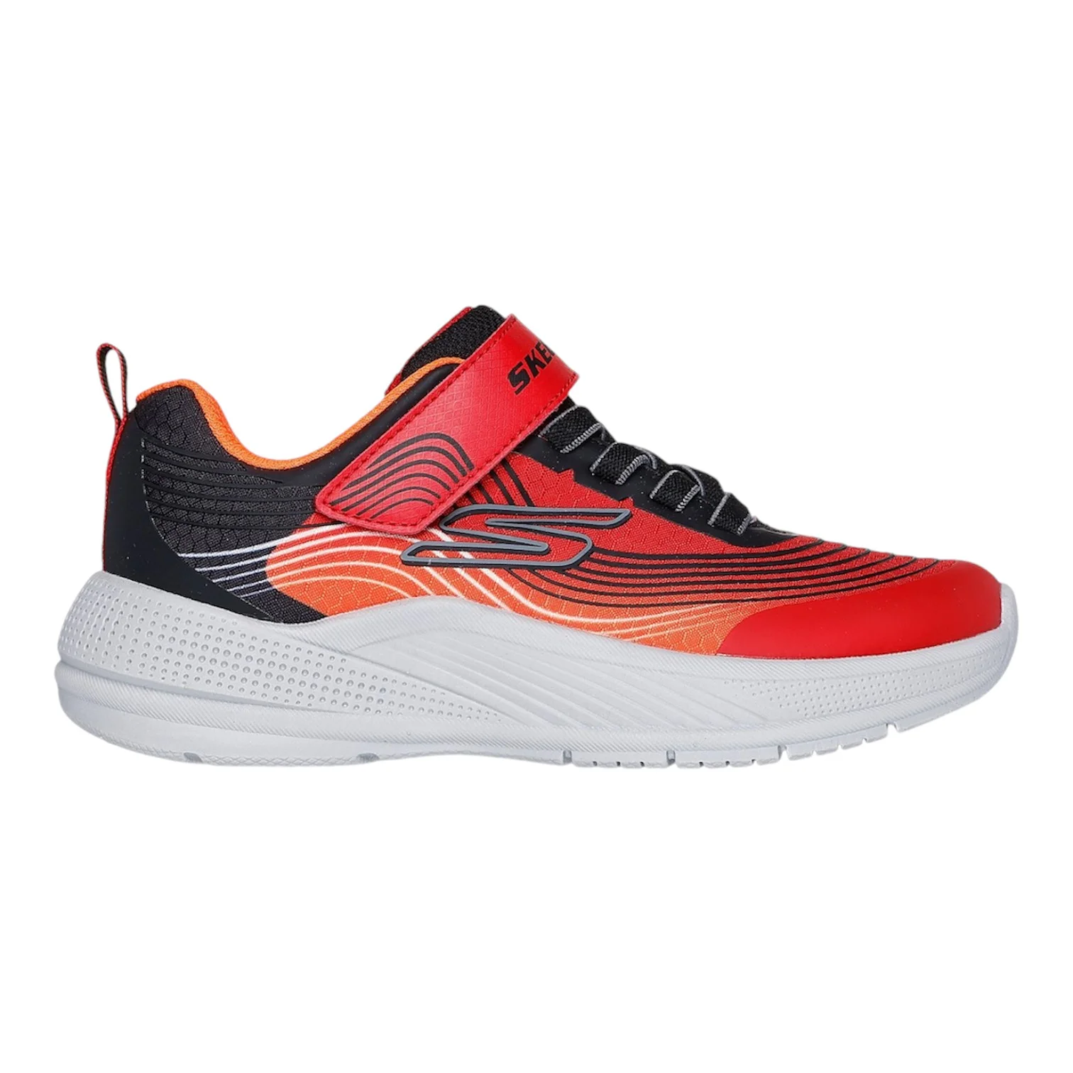 Φωτογραφία προϊόντος: SKECHERS JR Lightweight Gore & Strap Sneaker (403926L-RDBK) ΥΠΟΔΗΜΑ
