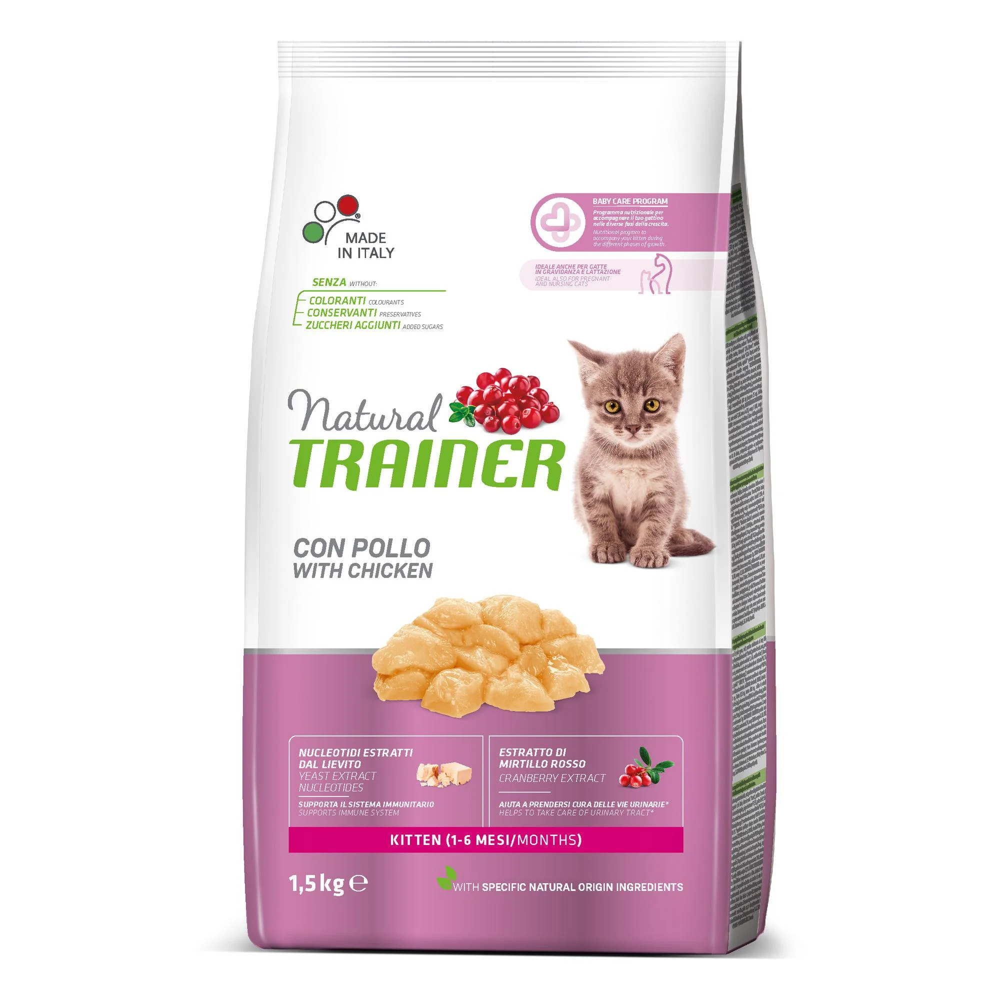 Φωτογραφία προϊόντος: Natural Trainer Kitten Fresh-Chicken 1.5 KG